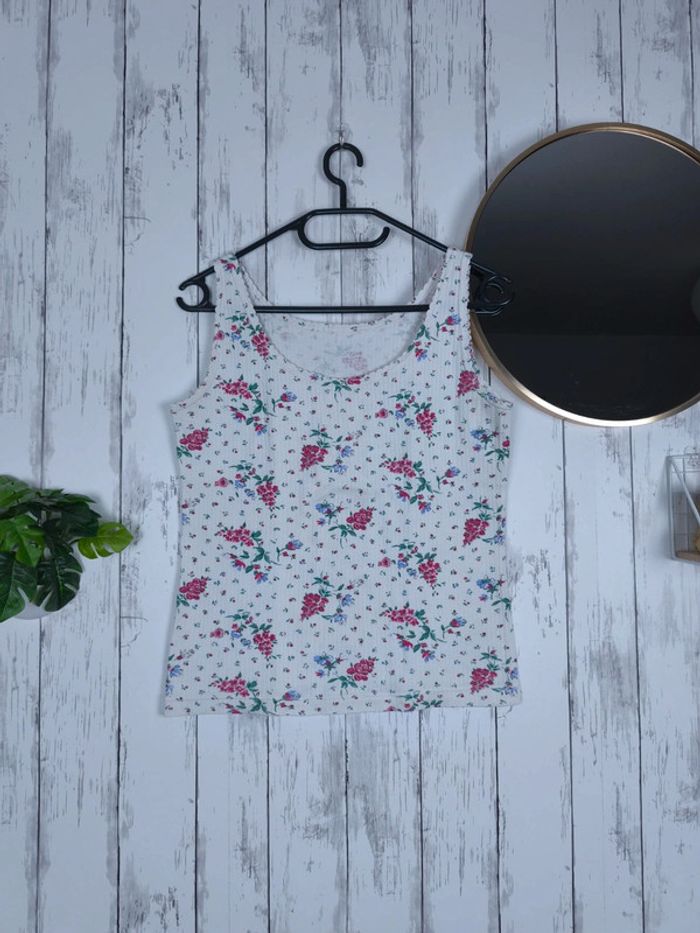 Débardeur fleuri femme 36 - photo numéro 2