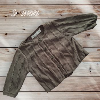 🧸✨ joli gilet bébé tout doux ✨🧸