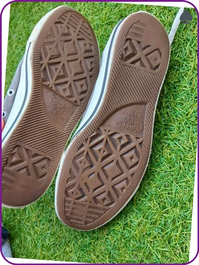 Converse courte homme Gris - photo numéro 8