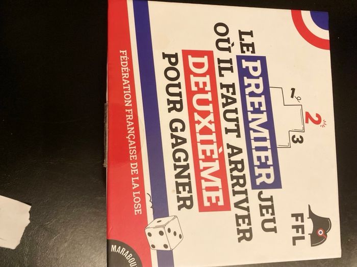 Le premier jeu où il faut arriver Deuxième pour gagner Marabout - photo numéro 2