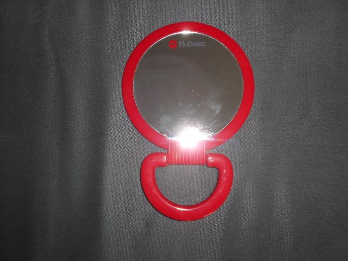 Miroir de table double faces