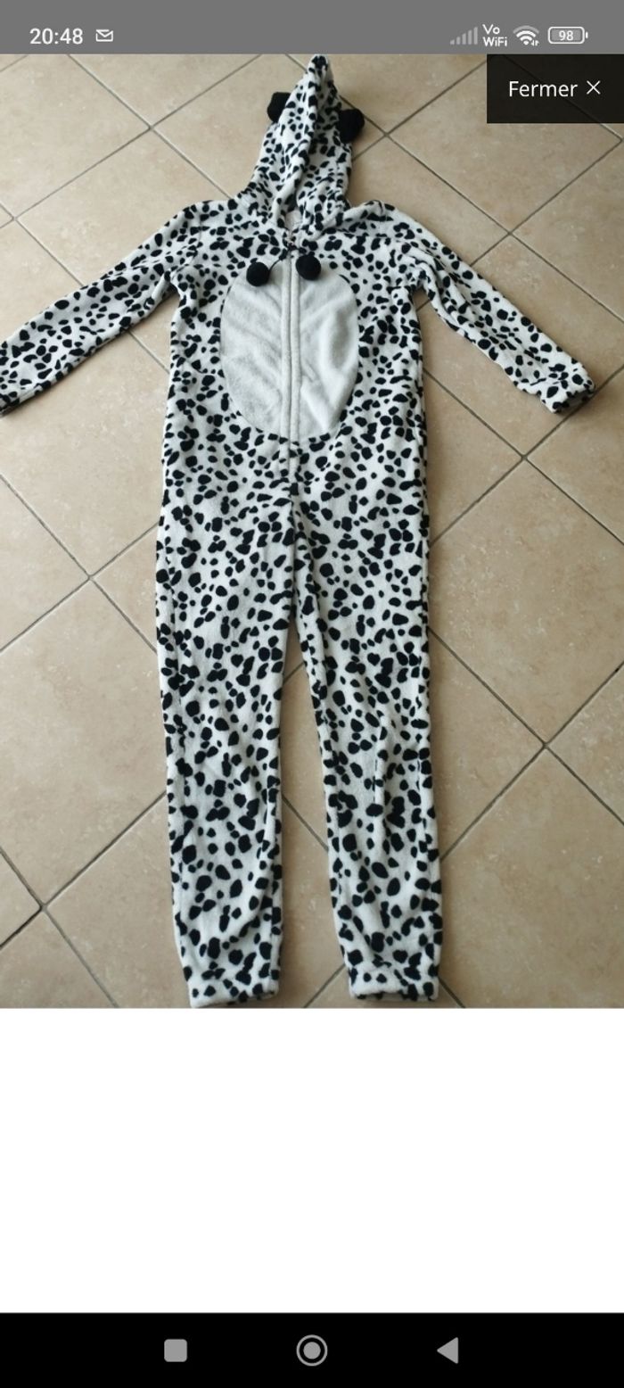 Combinaison pyjama à capuche femme
