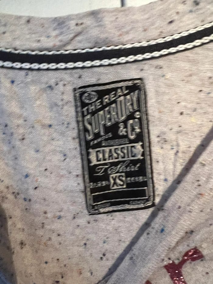 Tee shirt manches longues Superdry taille XS - photo numéro 8