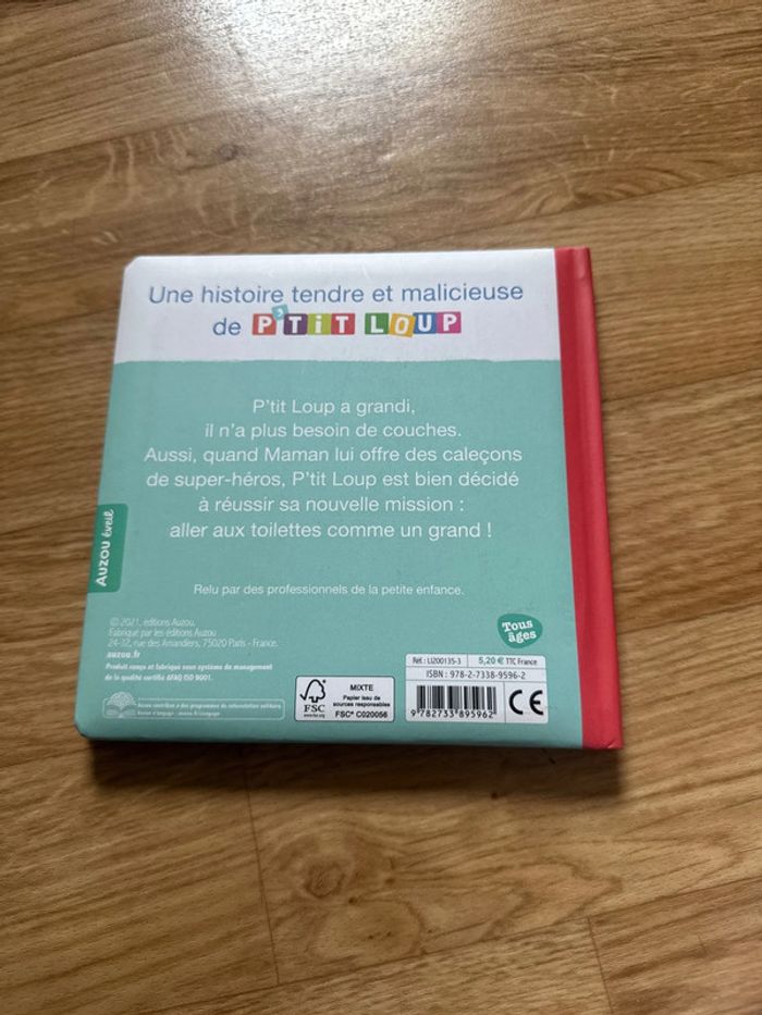 Livre P’tit Loup ne met plus de couches - photo numéro 2