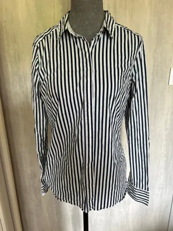 Chemise bleu et blanc