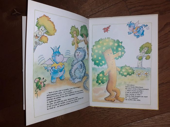 Petit dragon la poudre de gratouillonnette - photo numéro 3