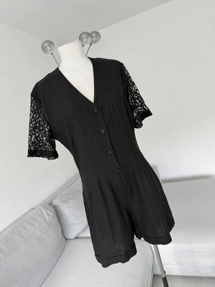 Combi short en lin - photo numéro 2
