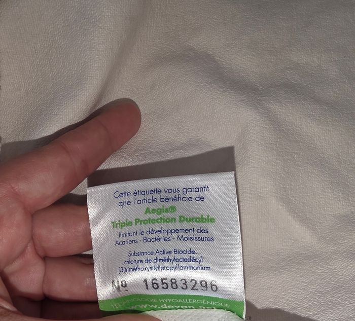 Alèse imperméable blanche pomette 120×60 - photo numéro 5