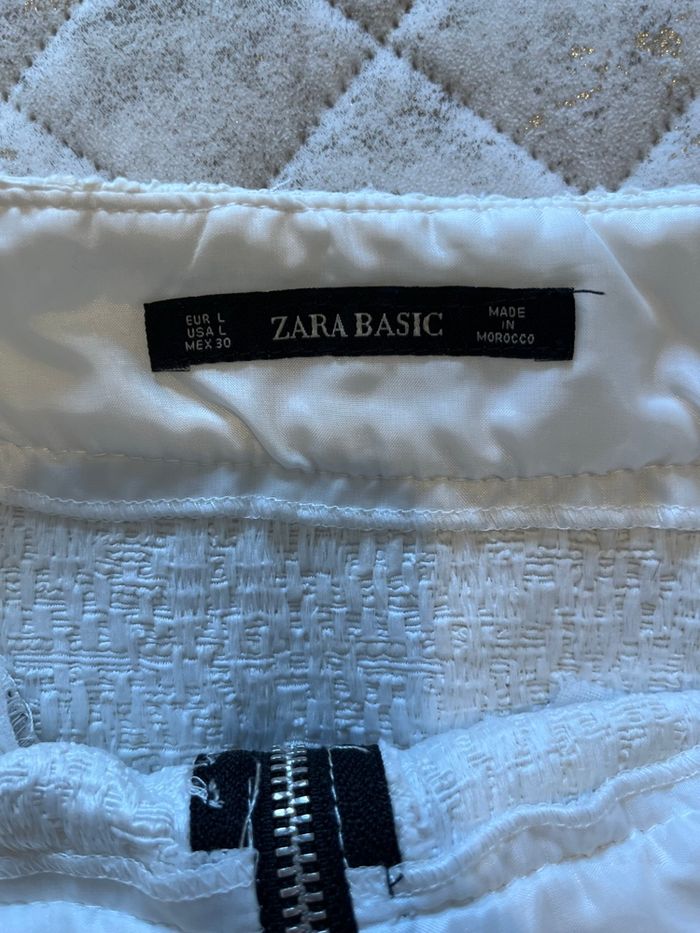 Jupe Zara - crème - bon état - taille L - photo numéro 6