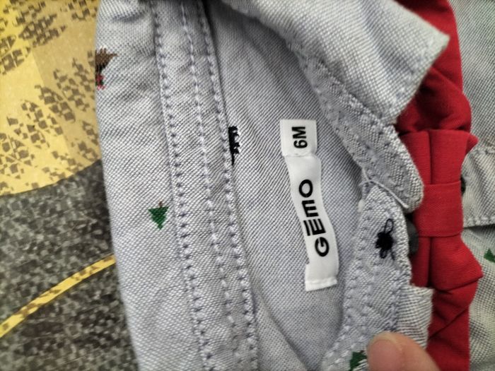 Chemise gemo 6 mois - photo numéro 2