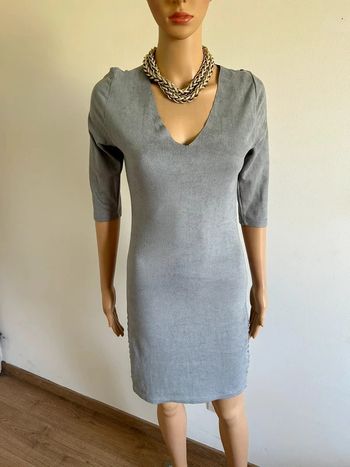 Robe grise à manches courtes Coolcat taille S bon état