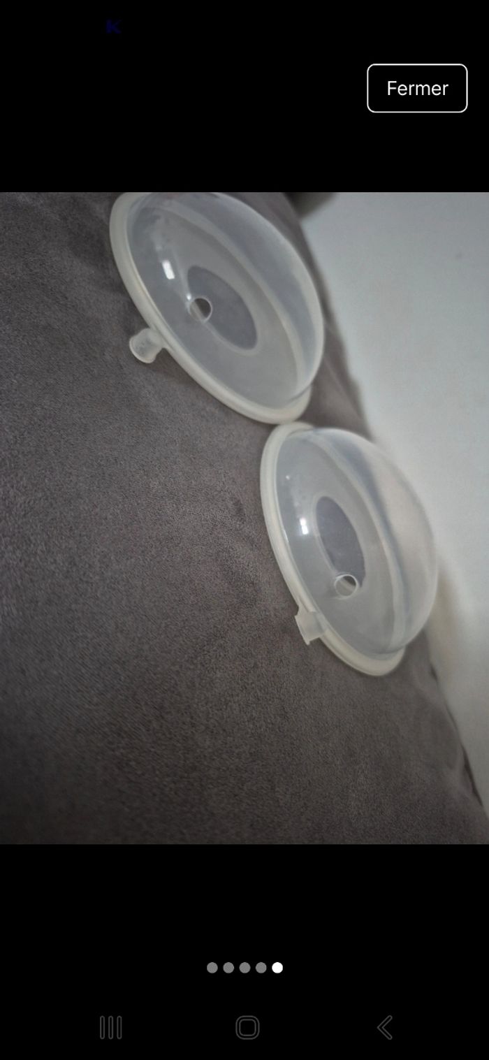 Coussinets réutilisable ou recueille lait - photo numéro 5