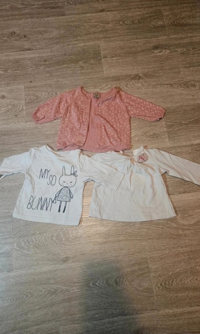 Lot vêtement hiver bébé fille 3 à 6 mois - photo numéro 5