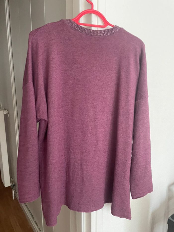 Pull col V femme Made in Italy - photo numéro 4