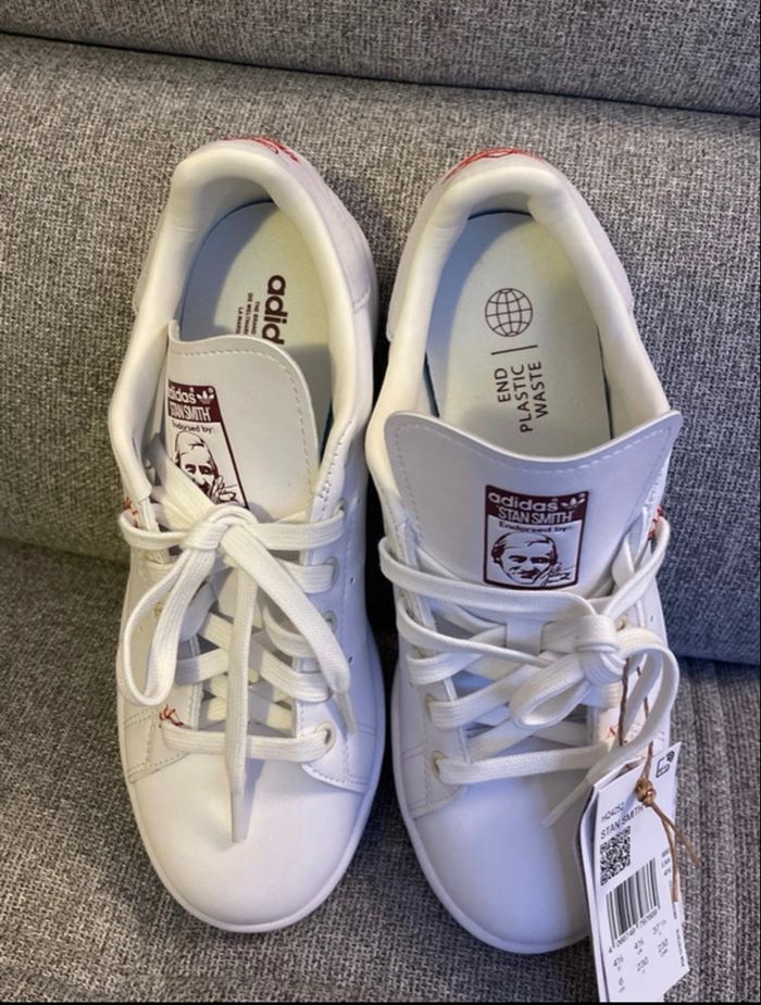 Adidas Stan Smith 37 blanche neuve - photo numéro 6