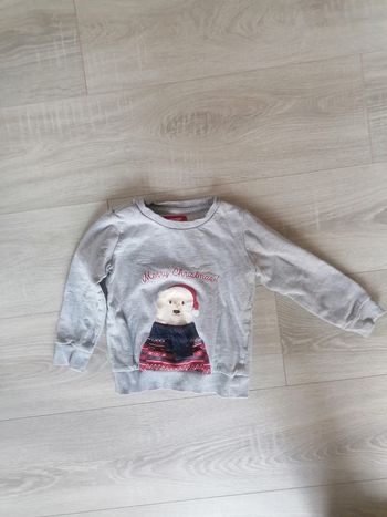 Sweat merry x-mas taille 3-4 ans