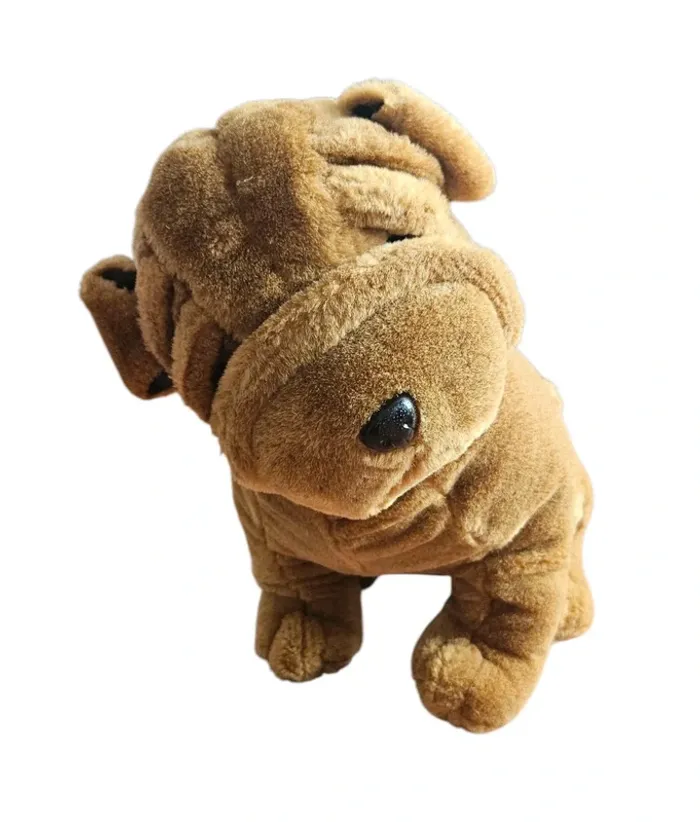 Chien en peluche