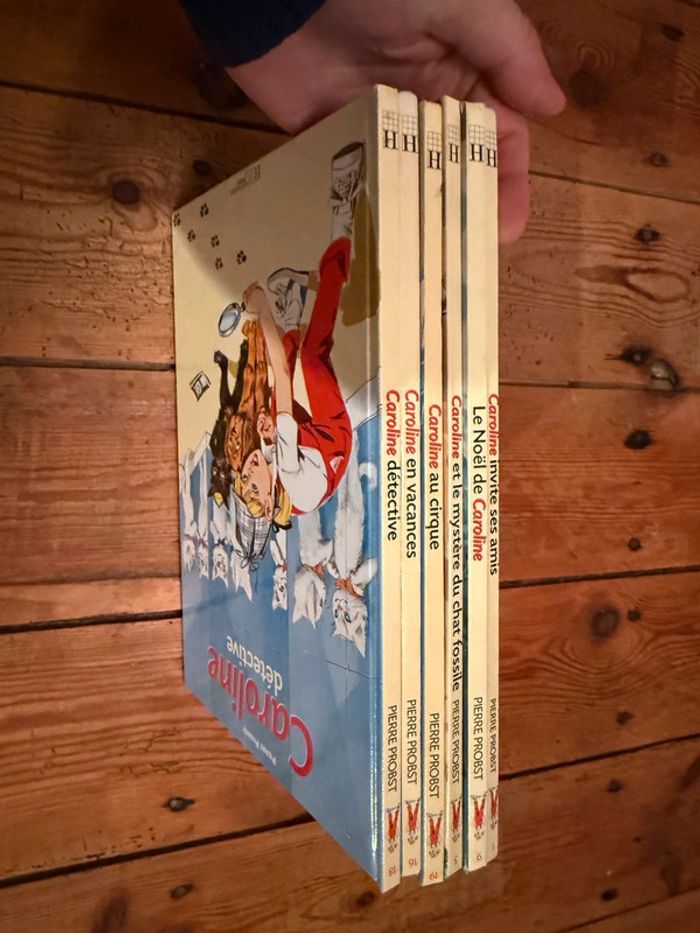 Bord jaune - Lot de 6 livres bd album Caroline Pierre Probst Hachette Jeunesse - photo numéro 5