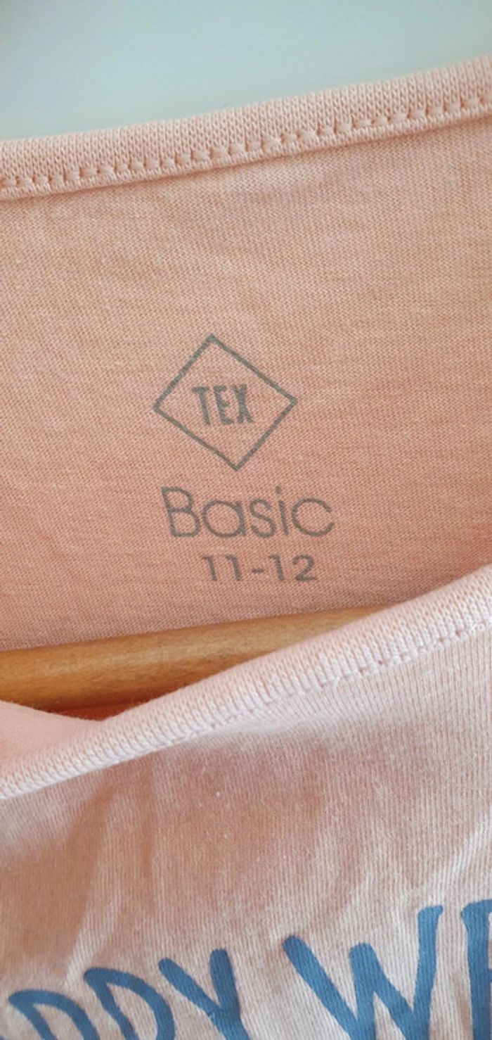 Maillot t-shirt fille 11/12 ans - photo numéro 3