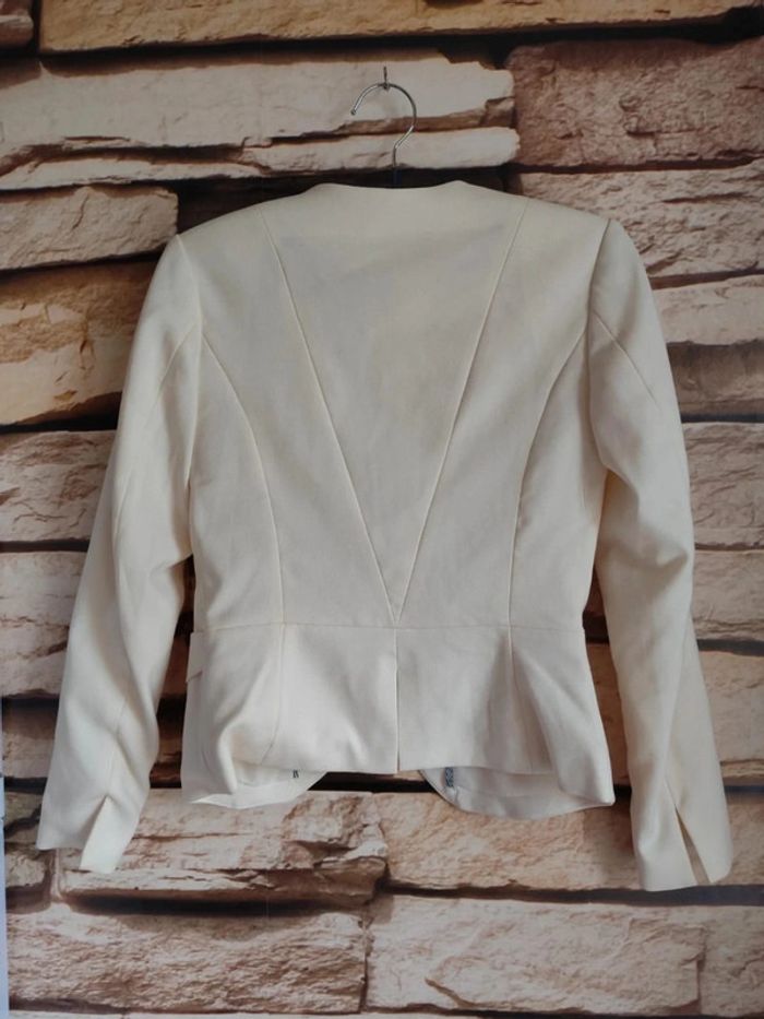 🌸Blazer blanc H&M Taille 34🌸 - photo numéro 4