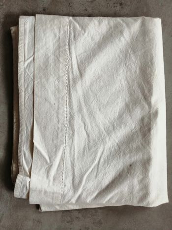 drap plat beige 146 x 240 cm pour lit 1 pers