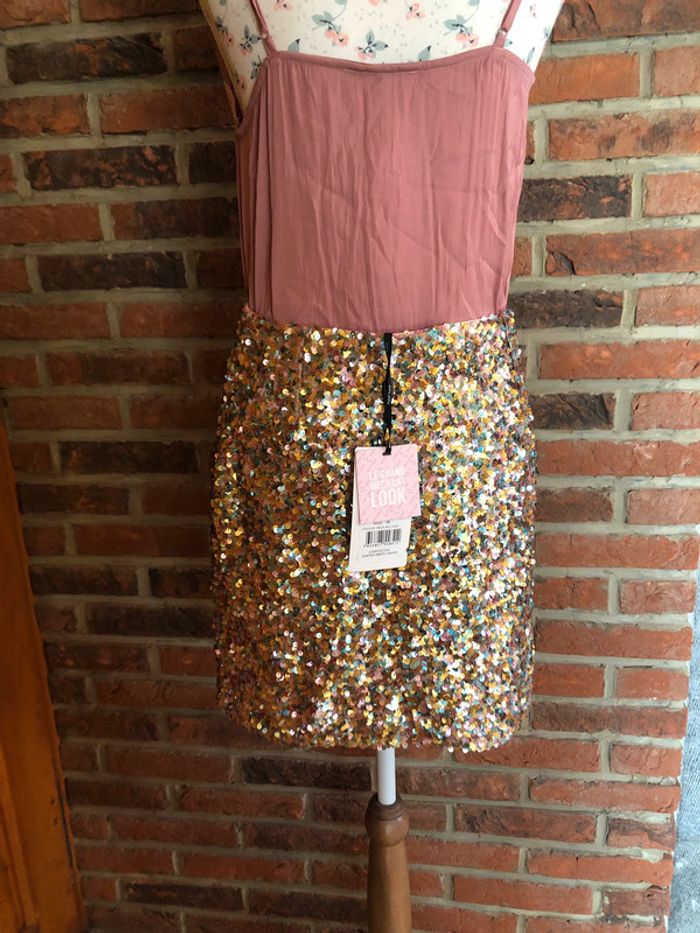 Jupe à sequins naf naf - n e u ve - photo numéro 6
