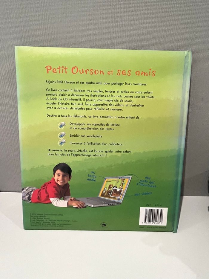 Livre interactif petit ourson - photo numéro 3
