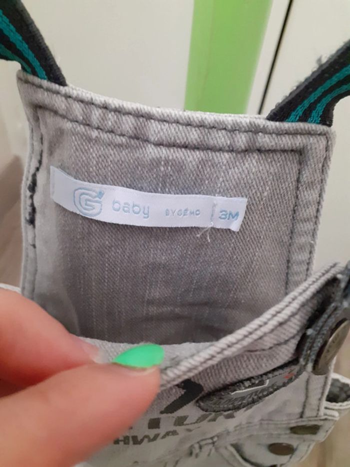 Salopette 3 mois gémo - photo numéro 2