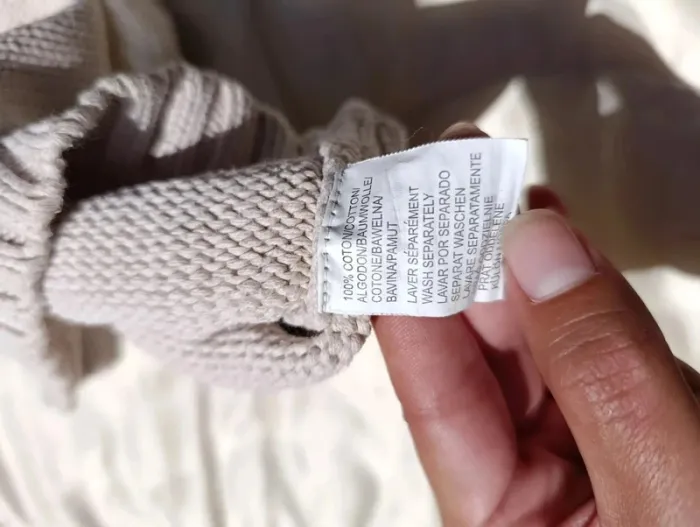 Pull épais sans manches marron clair beige 24 mois kimbaloo - photo numéro 3