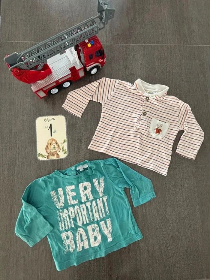 Lot vêtements neuf garçon 12 mois 1 an - photo numéro 5