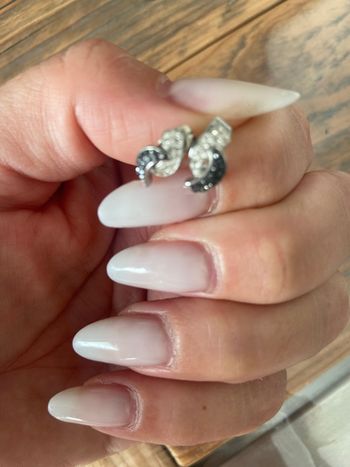 Boucle d oreille acier victoria