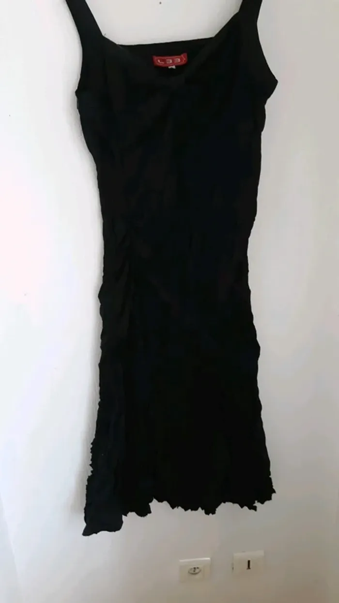 Robe longue noire