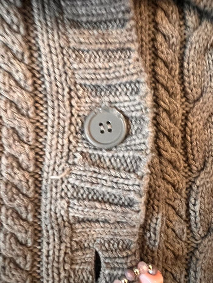 Gilet en laine in extenso taille 6 ans - photo numéro 3