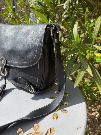 Sac bandoulière en cuir Lancaster - Très bon état 