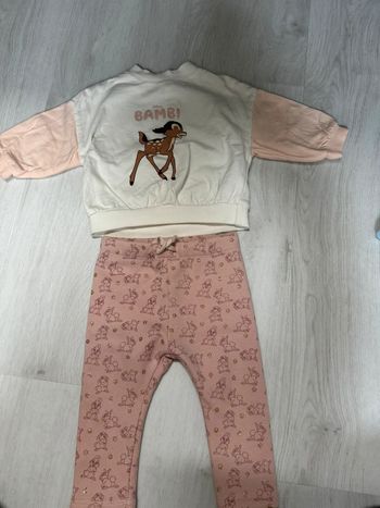 Ensemble chaud Bambi Panpan 6 mois
