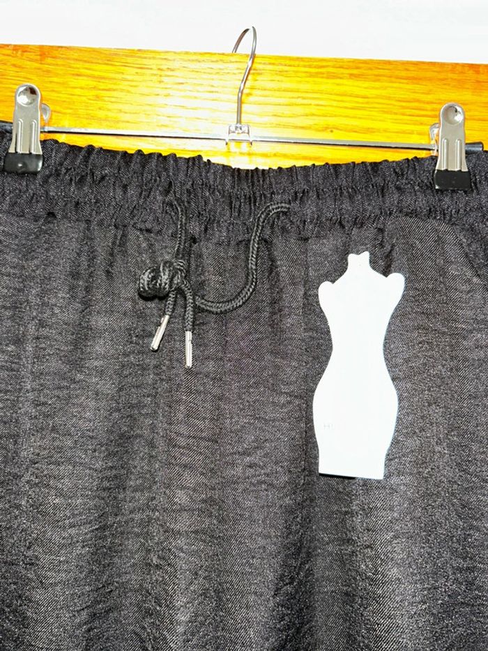 Pantalon taille haute noir - photo numéro 3