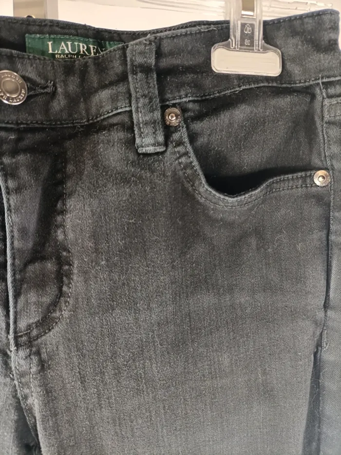 Pantalon Jean noir Ralph Lauren - taille S A063 - photo numéro 3