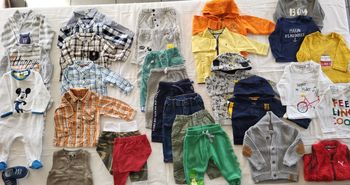 Lot vêtements 6 mois 30 pièces