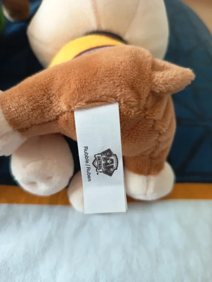 Peluches Chase, Rocky et Ruben Paw Patrol - photo numéro 3