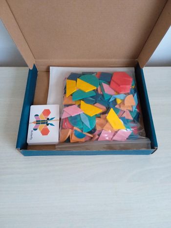 Puzzle Tangram bois méthode Montessori