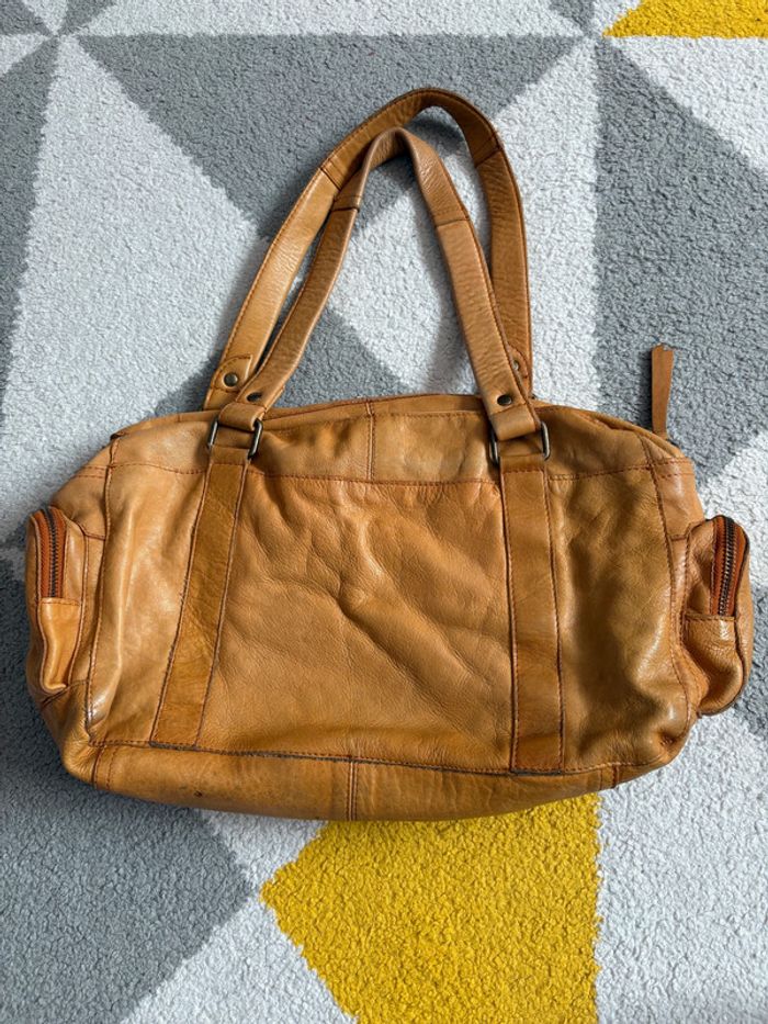 Sac à main en cuir Pieces - photo numéro 2