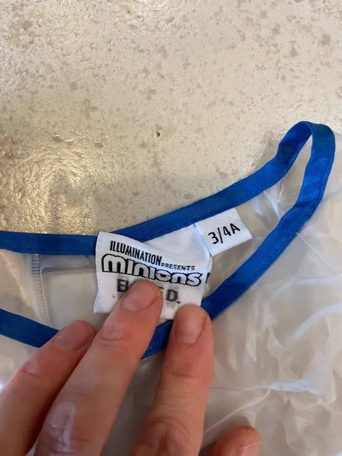 Tablier peinture enfant (3-4ans) Minions - photo numéro 4