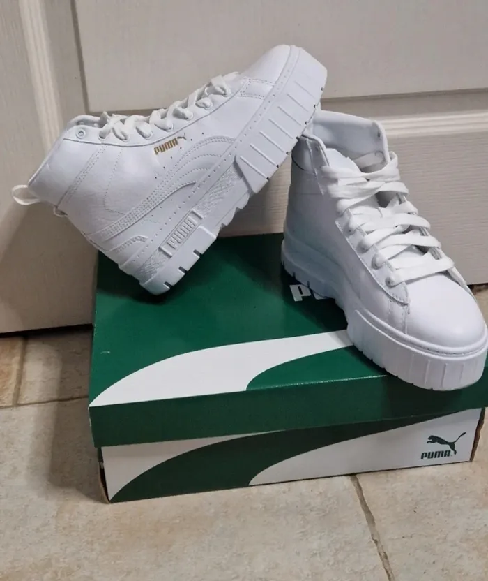 Baskets Puma Maze Mid blanche - photo numéro 11