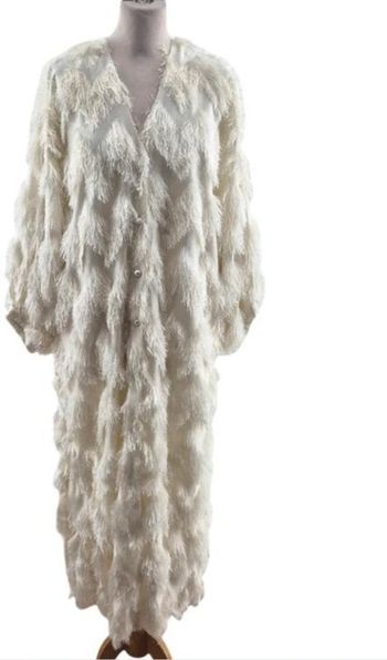 Superbe veste froufrou t u