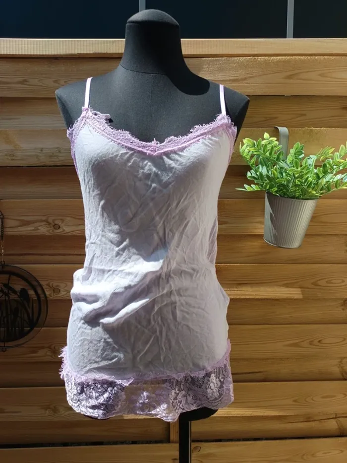 Débardeur lila taille XS - photo numéro 2