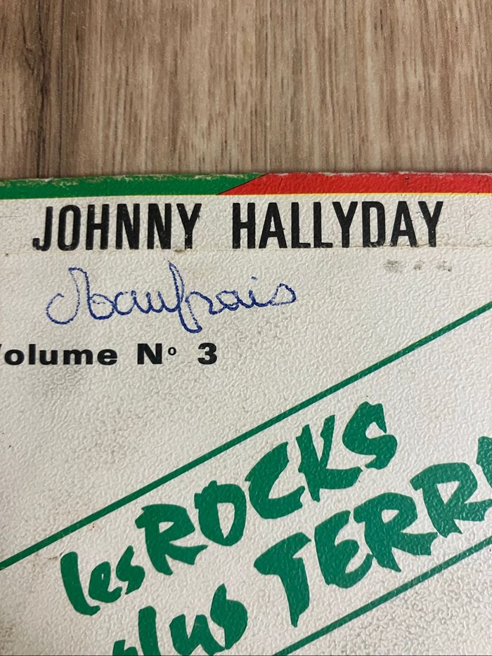 Vinyle 45 tours-Johnny Hallyday-Les rocks les plus terribles - photo numéro 3