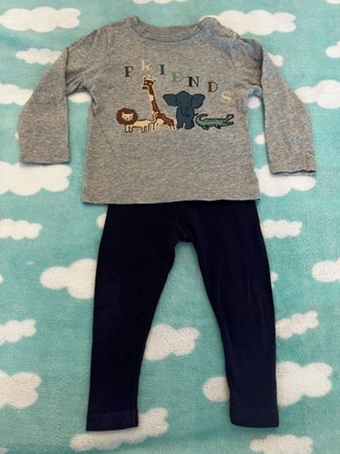 Ensemble bébé 100% coton bio Lupilu 6-12mois