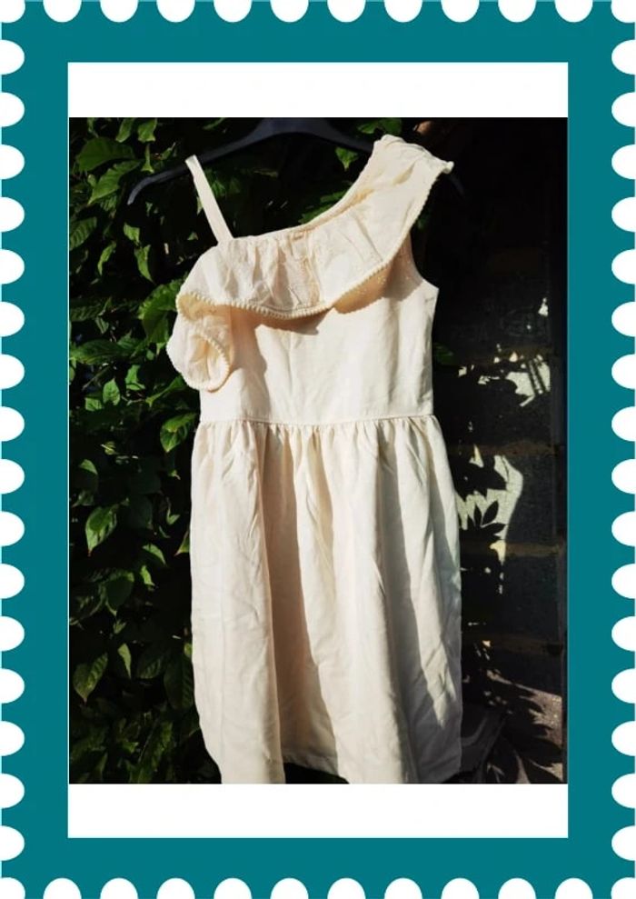 D1699 - robe fille 8 ans