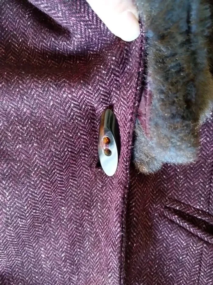 Veste cintrée col fausse fourrure - photo numéro 7