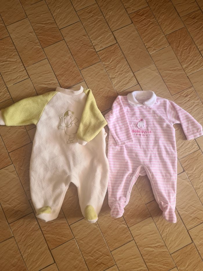 Lot 2 pyjamas / Taille 3 mois